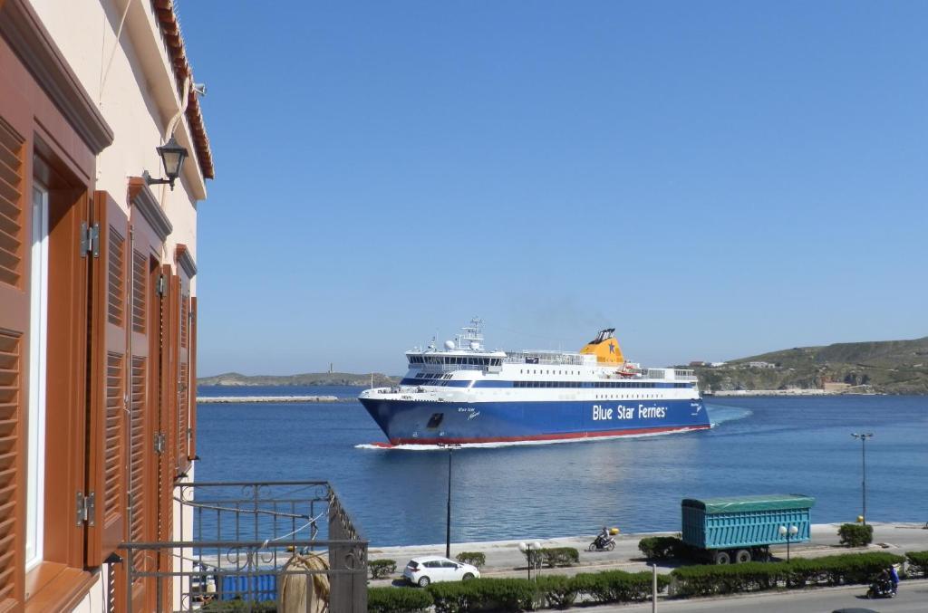 Appartamento Ostria Ermoupoli Esterno foto